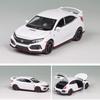 1:32 Scale 2017 Honda Civic Type-R Diecast Model Car Toy with Doors Open Light and Sound for Kids Boys Girls Adults Men Collection