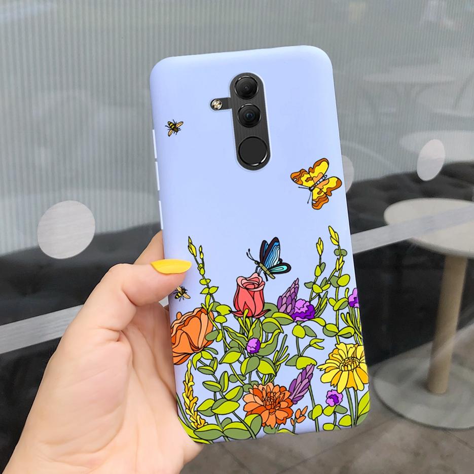 For Huawei Mate 20 Lite Case SNE-AL00 SNE-LX1 Cute Art Painted Cover Shockproof Phone Cases For Huawei Mate 20 Lite Coque Bumper