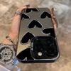 Luxury Love Heart Electroplate IMD Case For  Poco F5 X5 X6 Pro Mi 14 13 12 12T 13T Pro 11 Lite 5G NE Shockproof Back Cover