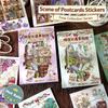 Multicolor Scene Sticker Postcard DIY Scene Sticker Set Landscape Making Decal  Scrapbooking