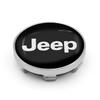 4 Stück 60MM Auto Radmitte Nabenkappe Autozubehör für Jeep JK Gladiator Compass Renegade Grand Cherokee Wrangler