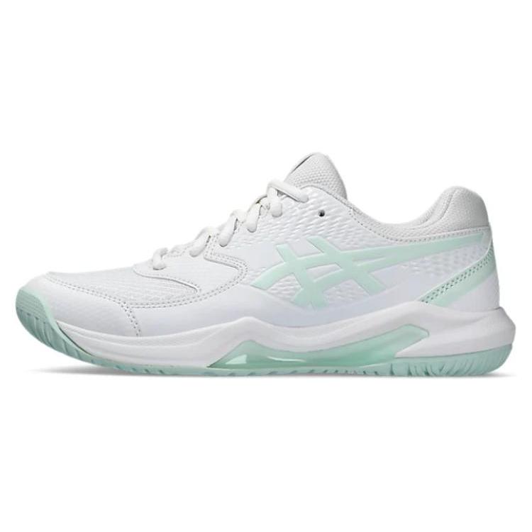 

new Asics Gel Dedicate 8 Wide White Pale Blue Women s 37.5