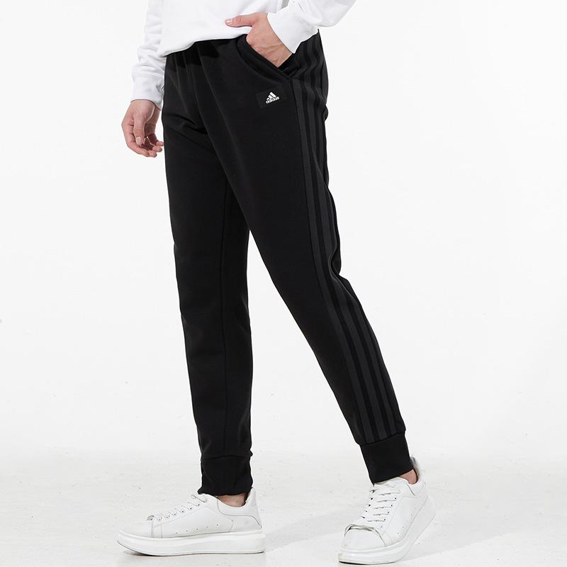 Adidas Small Logo Training Casual Sweatpants Men Bottoms Black H44173