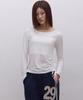 Ebeulisi 23 Logo Long Sleeve (White)