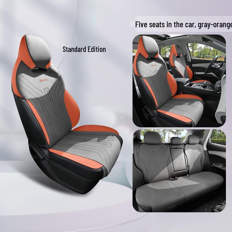 All-Season Ventilated Seat Covers for BYD Yuan Plus Champion Edition