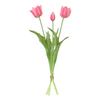Real Touch Artificial Tulips High Quality Luxury Silicone Fake Flowers for Home Wedding Decoration Bride Bouquet Elegant Decor