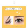 1PC popular yellow fat mascara waterproof, slender, curled and dense, natural and long-lasting, non-smudging