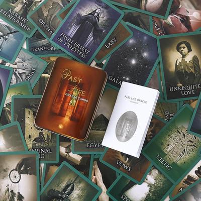 10*6 cm Past Life Oracle Tarot in einer Dose