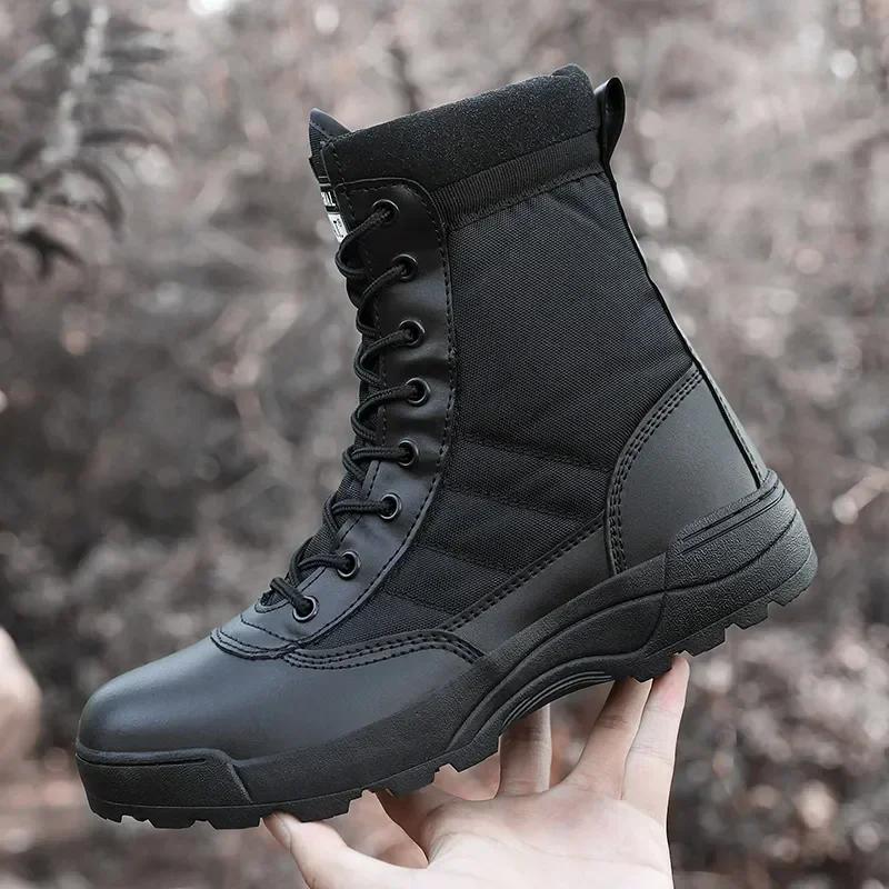 Fashion 2025 Men's Boots Special Desert Sneakers Sport Boots Outdoor Hiking Shoes Men Ankle Shoes Men Work Safty Shoes Zapatillas Male