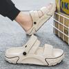 Fashion Men's Shoe Outdoor Platform Walk Around Home House Indoor Male Slipper Summer Sale Trend 2025 Pvc Comfortable Low Price Slides