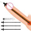 Men's Long Hollow Guide Plug Syringe Injection Multi-purpose Urethral Tube Silicone Horse Eye Urethral Stick Urethral Dilator18+