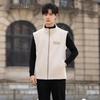 Men's Stand Collar Thermal Vest