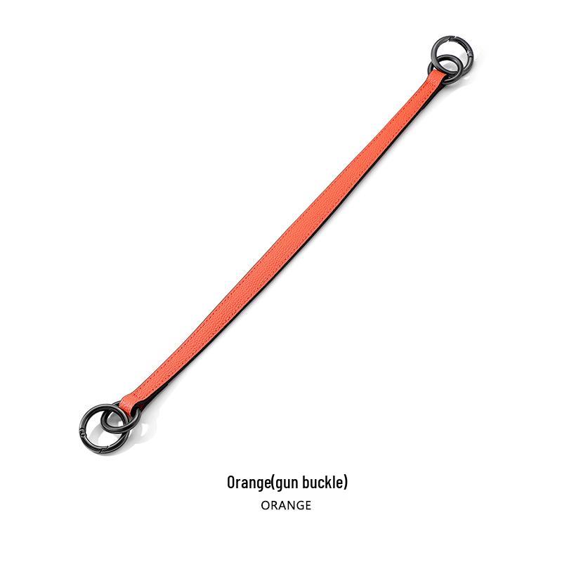 Litschi-Narben-Handtaschenriemen: Einzelschulter & Doppelring-Hardware