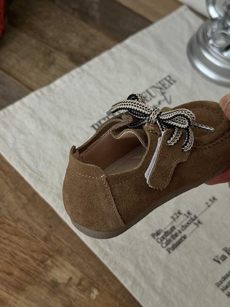 XSHX Kululi Kinder Herbst Wildlederschuhe | Rutschfeste Klettverschluss Funktionelle Außensohle