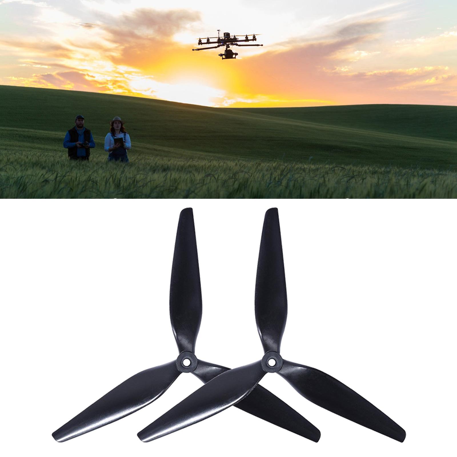 

Set of 2pcs HQProp MacroQuad 7X4.5X3 7045 Propellers Pricised Control and Strong Power Nylon Propellers 3 Leaf