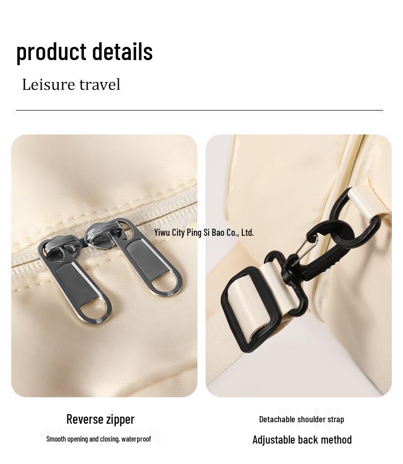 Lightweight Women's Travel Duffle Bag - Large Capacity, Portable, Carry-on for Short Business Trips and Hospital Storage