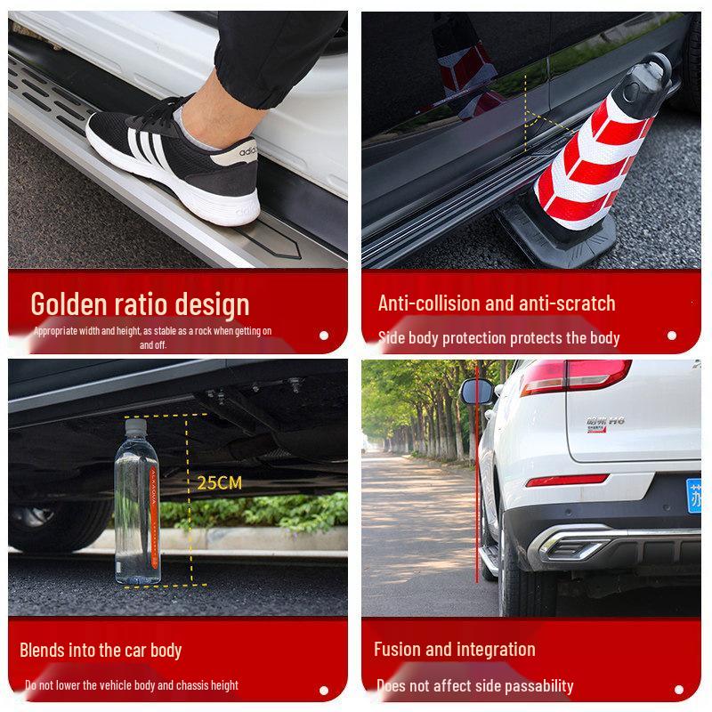 Highlander Foot Pedals for Toyota Models '23, '24, '26 with Side Steps