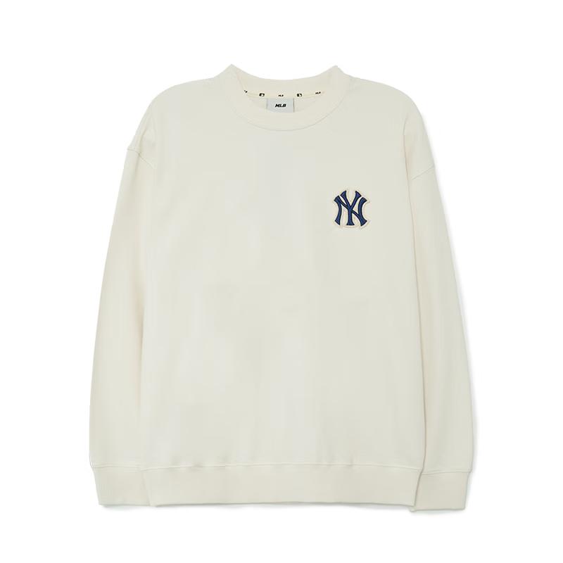 MLB Unisex New York Yankees Gradient Monogram Round Neck Sweatshirt