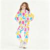 Boys Girls Kids Hooded Sweatshirt Set with Print for Back to School