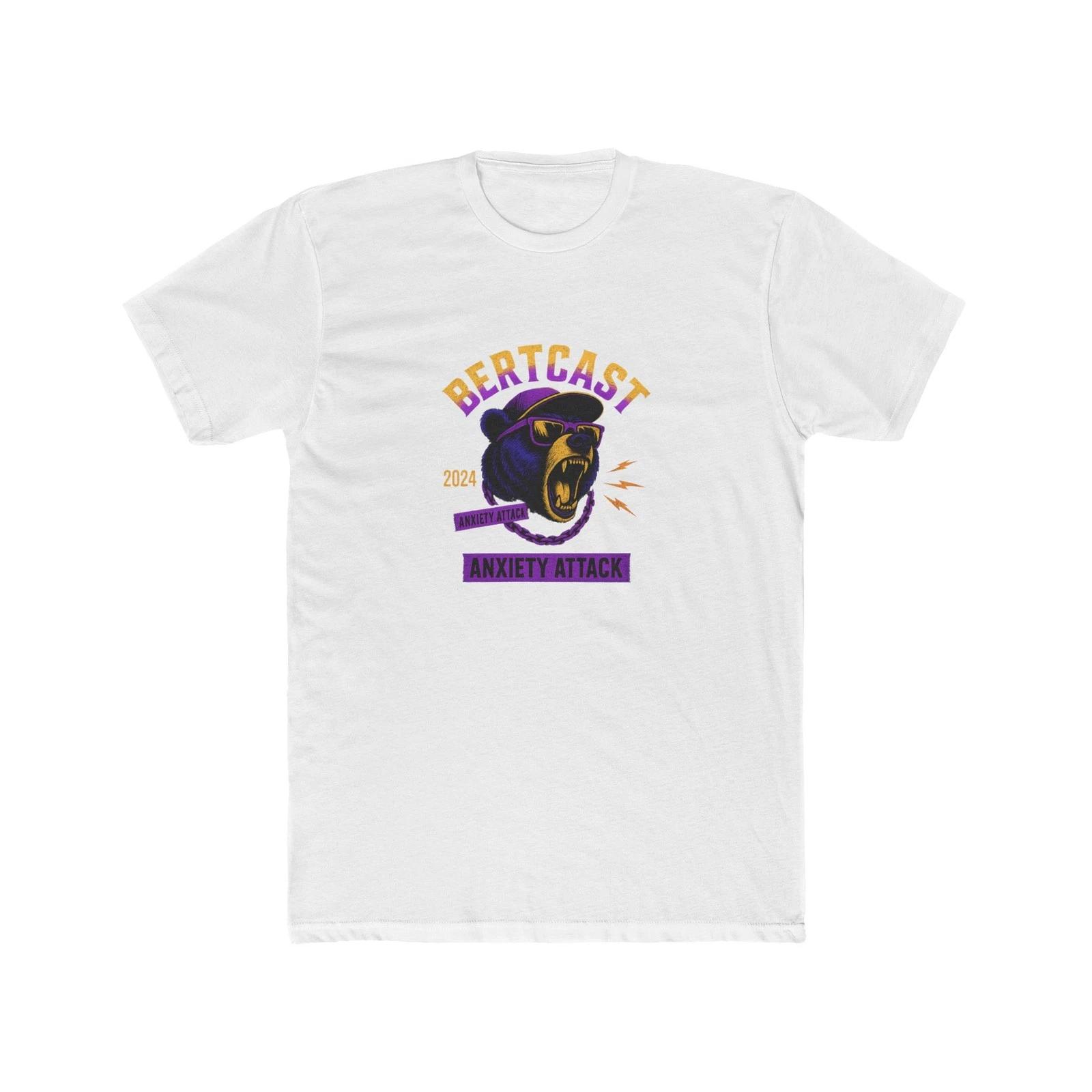 

Anxiety Attack Bear Bertcast Graphic T-Shirt M