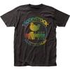 Woodstock Colorful Logo T Shirt Mens Licensed Rock N Roll Music Retro Band Black
