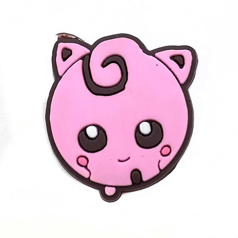Adorable Cartoon Clog Charms - Soft PVC Rubber Shoe Buckles