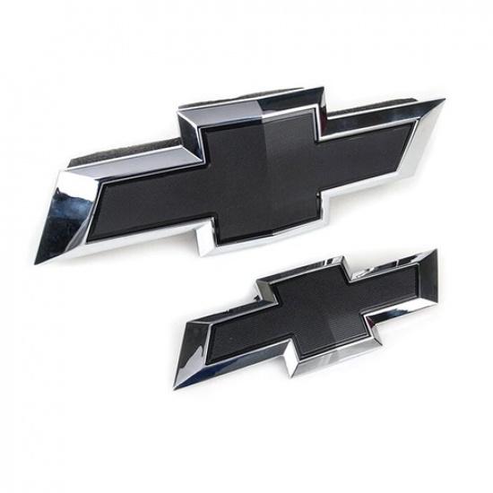 For 2015- Suburban LTZ Chrome Black Bowtie Emblems Letter