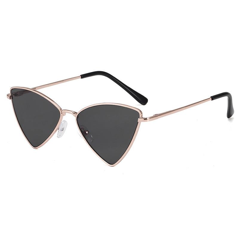 Hot Selling Color Triangle Children's With Small Frame Street Photo Design SunglaSSeS