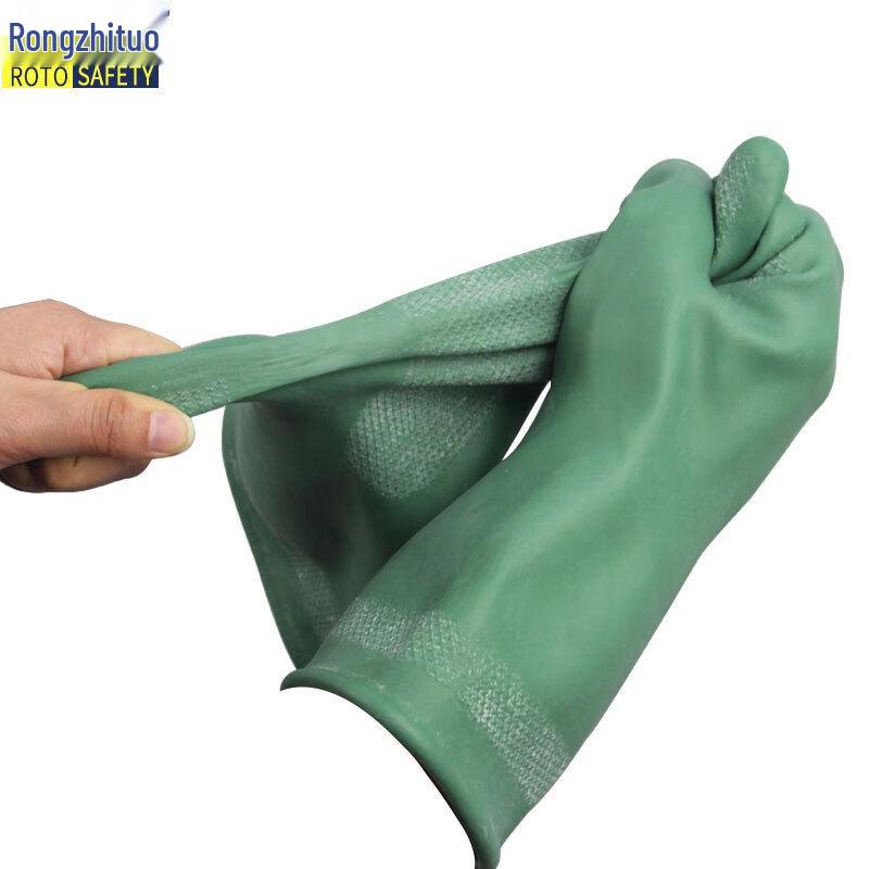 Rongzhituo Butyl Rubber Chemical Resistant Work Gloves