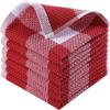 2 Pezzi 34*34cm Panno per Piatti in Cotone Asciugamano a Nido d'Ape Ultra Morbido Assorbente Asciugamano per le Mani Panno per Lavare Panno per la Pulizia della Cucina Domestica Strumento