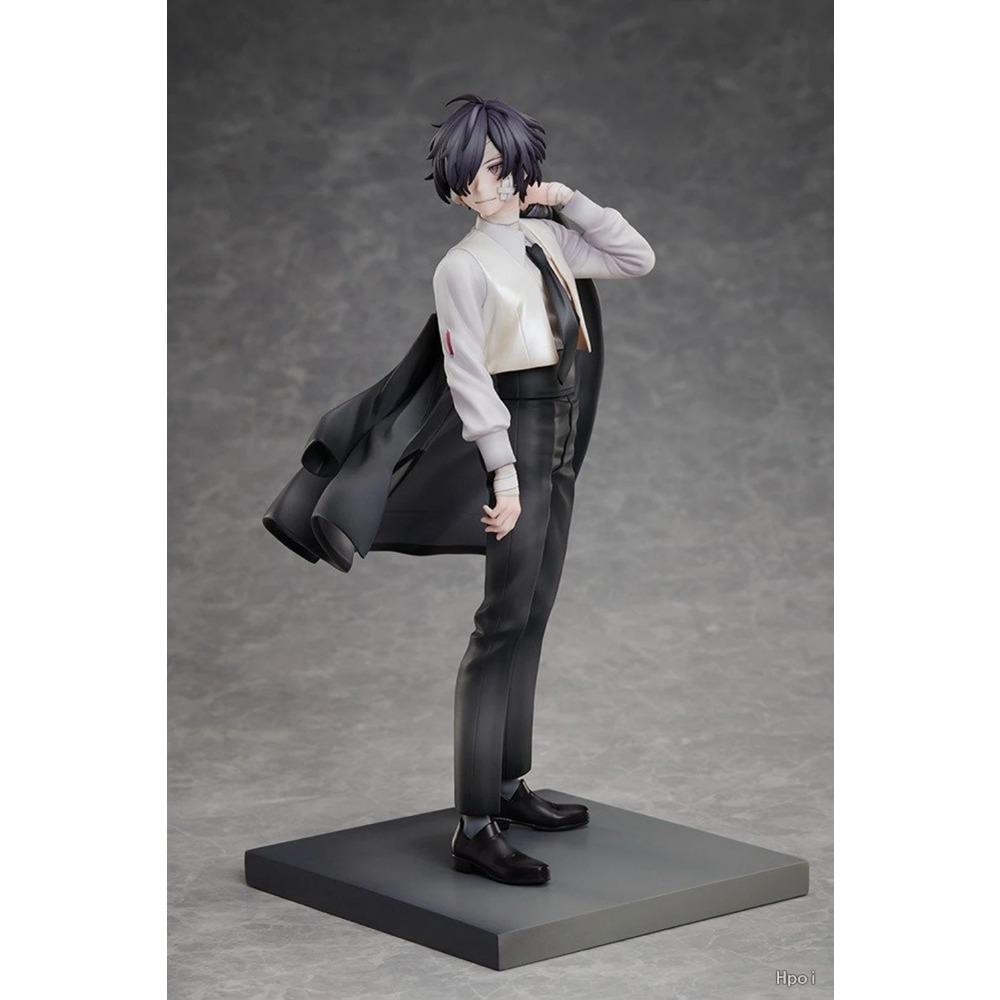 23CM Anime Bungou Stray Dogs Dazai Osamu Figur 1/7 15 Jahre Alt Stehendes Modell Spielzeug Geschenk Puppe Action Figur PVC