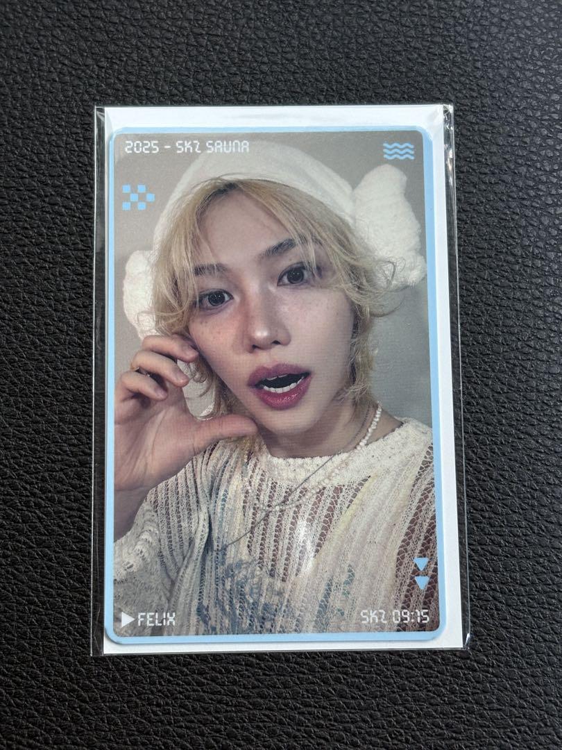 

[Б/У] Stray Kids JYP Pop-Up Бонусная торговая карта Феликс