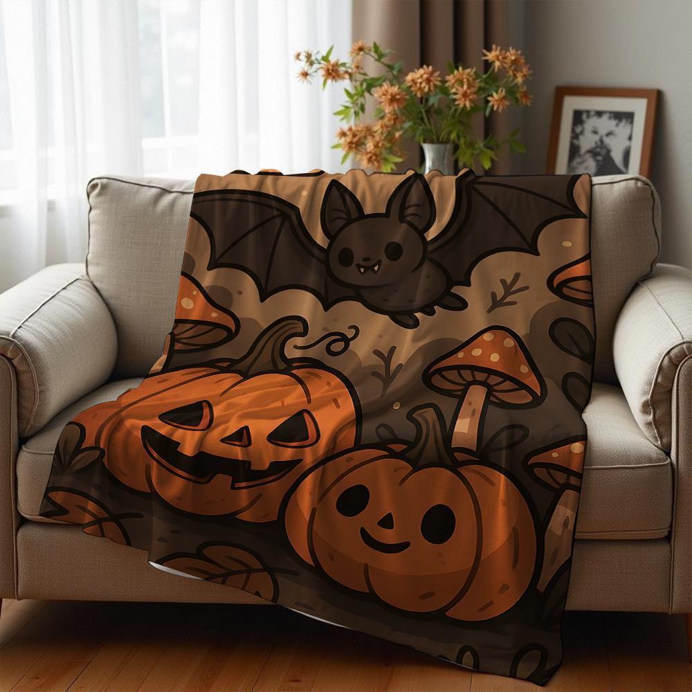 Half Face Frog Pink Heart Cartoon Anime Print Flannel Blanket Soft Warm Throw for Kids Bedroom Sofa Christmas Office Car