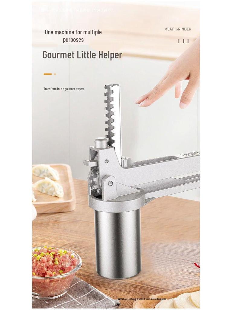 Compact Multi-Purpose Stainless Steel Noodle & Gnocchi Press Machine