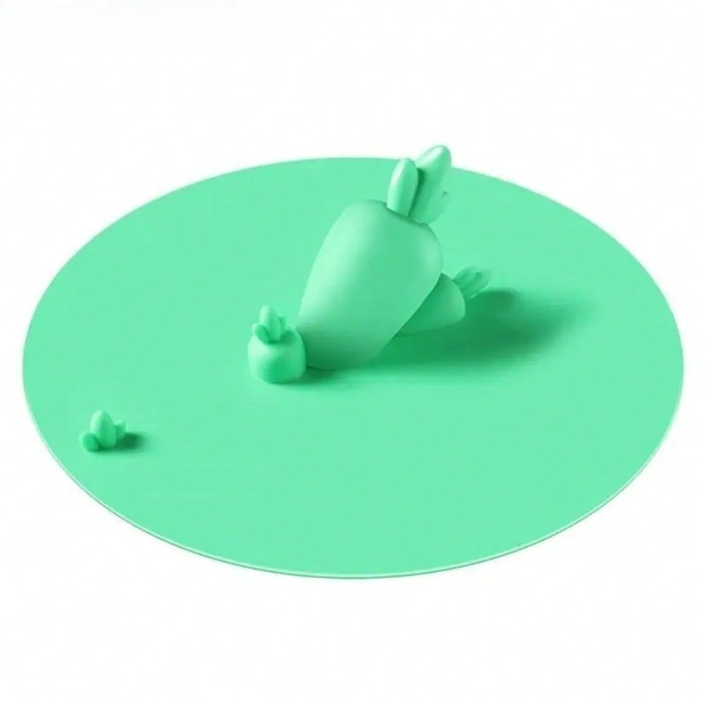Rhino Carrot Universal Silicone Drain Plug Kitchen Sink Shower Bathtub Anti - Odor Stopper Cover
