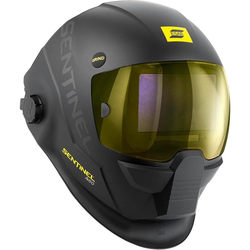 Auto Darkening Welding Helmet Low Profile Design Large Viewing Area High Impact Resistance