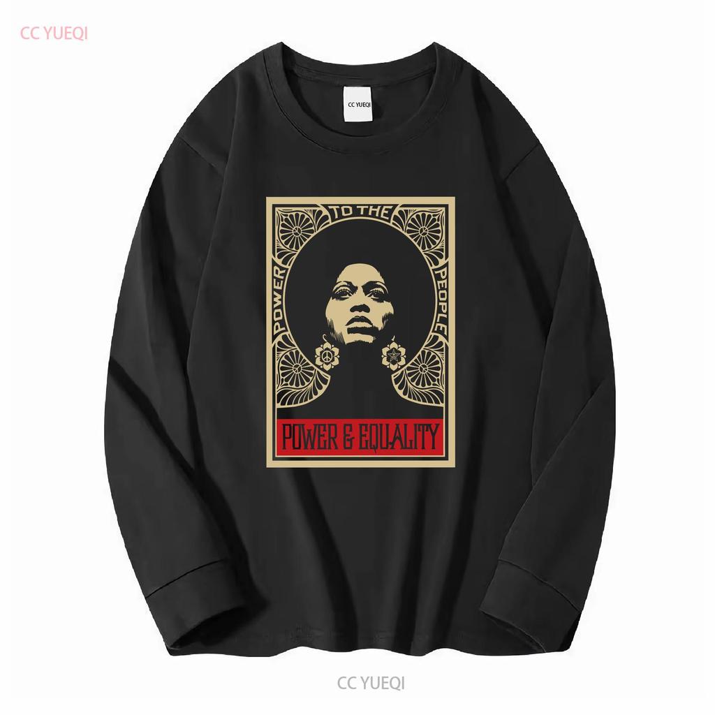 Express Delivery Angela Davis T Shirt Black History Vintage S For Him Her Power African American Long or Short Sleeves Vintage