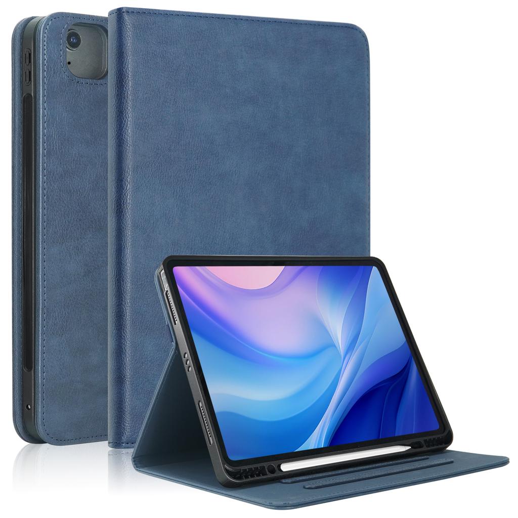 For iPad Air 13 (2025)/(2024)/Pro 13 (2025)/13 (2024)/Pro 12.9 (2022)/(2021)/(2020)/(2018) Leather Case Tablet Cover