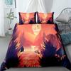 Summer Palm Trees Bedding Set King Queen Double Full Twin Single Size Duvet Cover Pillow Case Bed Linen Set