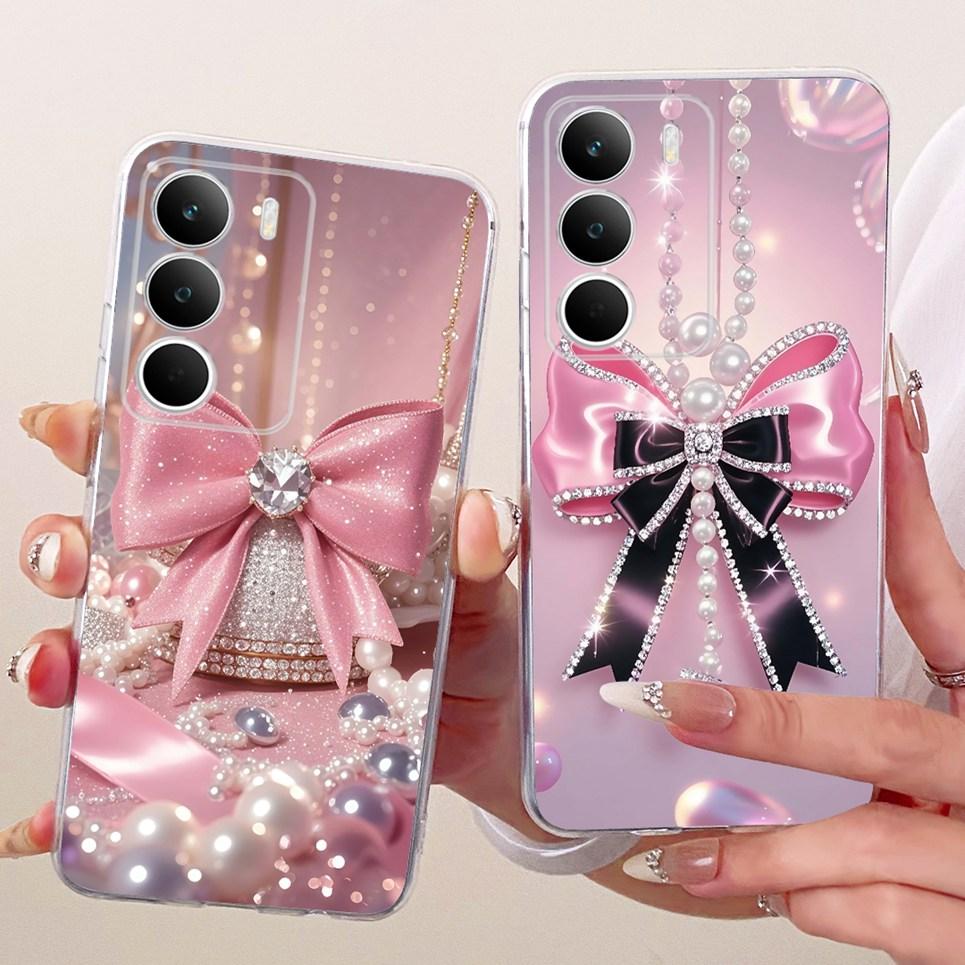 6.67" Zachte Heldere Siliconen Hoesje Voor Realme C71 Global RMX5303 Telefoonhoesje Cartoon Kat Draak Bloemen Vlinder Patroon Cover
