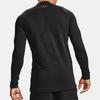Under Armour High Collar Training Fitness Sports T-Shirt Men Tops Black 1356607-001
