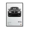 Famous Brand Cars SVJ GT3RS G80M3C Canvas Wall Art Print Poster 918 M5CS MSCSL Decorative Mural Home Decor Gift Unframed