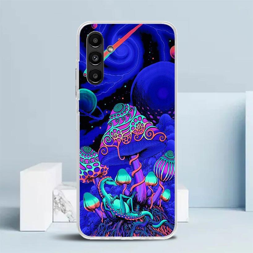 

Weird Mushroom Psychedelic Phone Case For Samsung Galaxy A17 A37 A57 A16 A15 A14 A13 A56 A55 A54 A53 A36 A35 A34 A33 A26 A25 A24 Samsung A13 5G