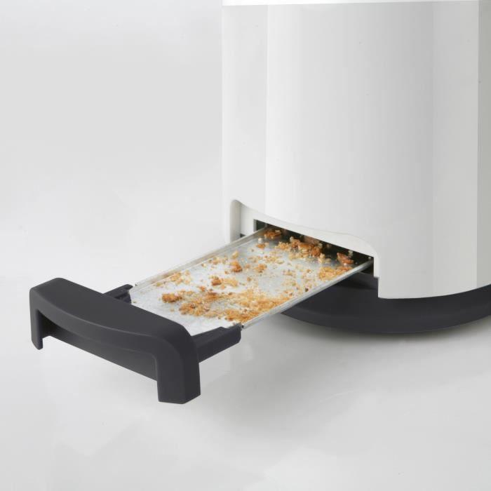 Grille-pain BLACK+DECKER BXTO1001E - Fente Extra Longue - 7 Niveaux - Fonction STOP