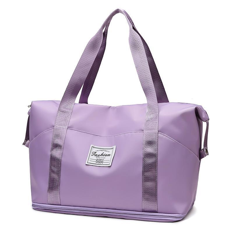 Women's Lightweight Travel Bag: Large Capacity & Trolley-Ready