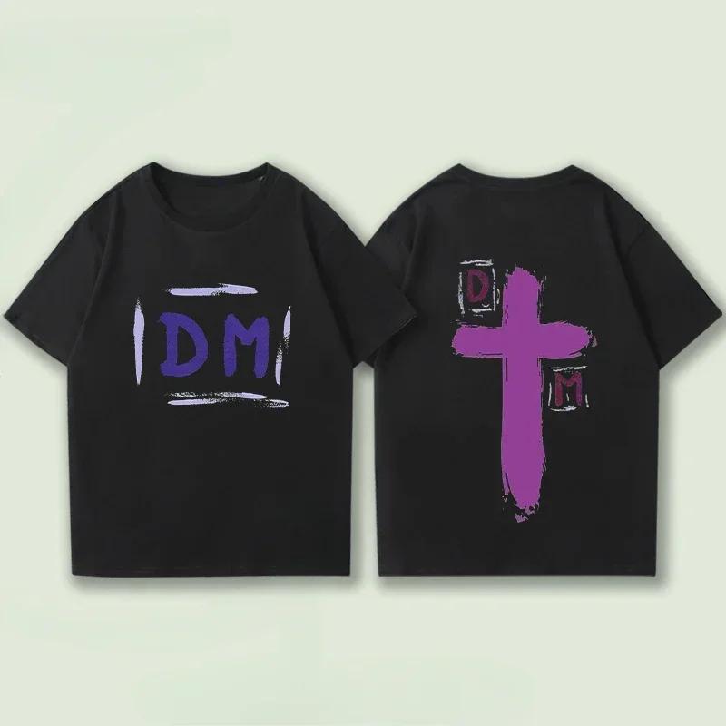 2025 Pánské Dámské Tričko Ležérní Depeche Negative Lebka Módní Bavlněné Tričko Grafické Nadrozměrné Sportovní Topy Oblečení Streetwear Topy