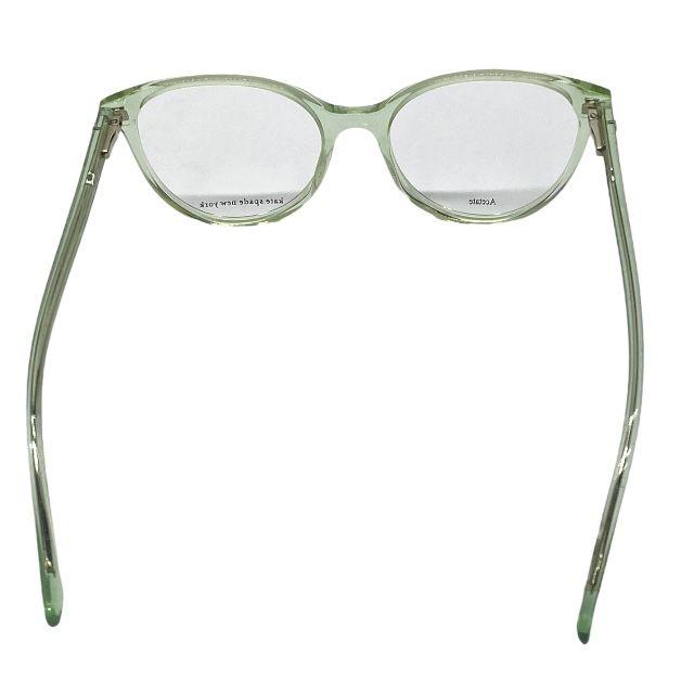 Used Kate Spade ADELLE 1ED 5117 140 Glasses Glasses Eyewear Round Frame Clear Green Plastic Kate Spade