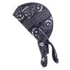 Cappello da Pirata in Tessuto Traspirante con Stampa di Anacardi Poliestere Spandex 1 Pezzo