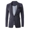 Korean Style Men's Slim Fit Formal Three-Piece Suit
