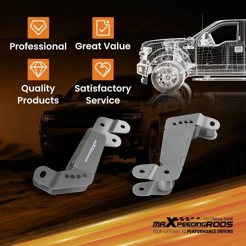 Front Control Arm Correction Drop Bracket For Jeep Wrangler JK/JKU 2007-2018 New